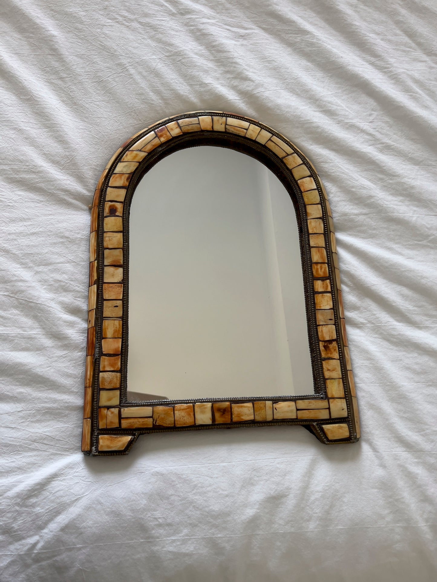 Vintage Handmade Mosaic Mirror